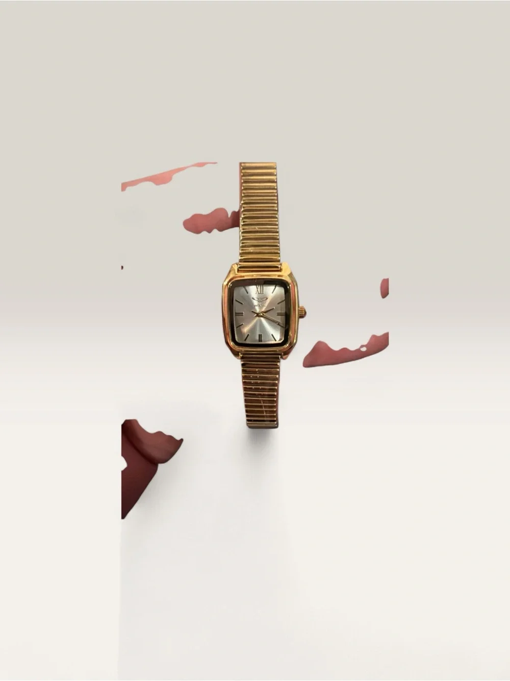 Invicta Celestial Gold Tone Women's Square Dial Watch Eye Catching 22mm